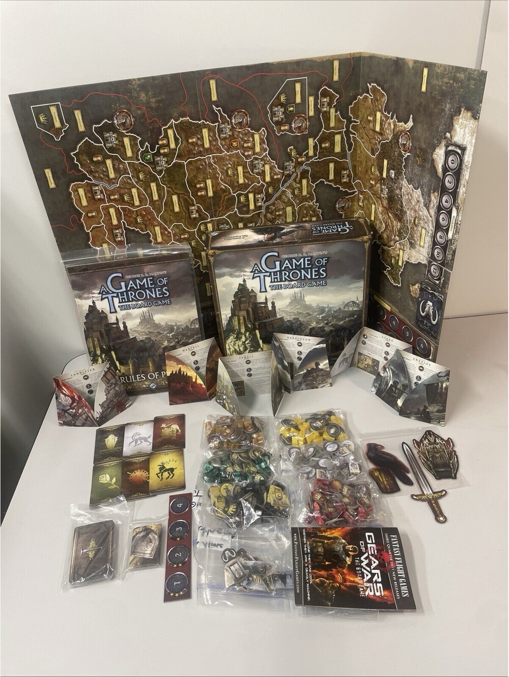 A Game of Thrones The Board Game 2nd Edition -  Complete and clean